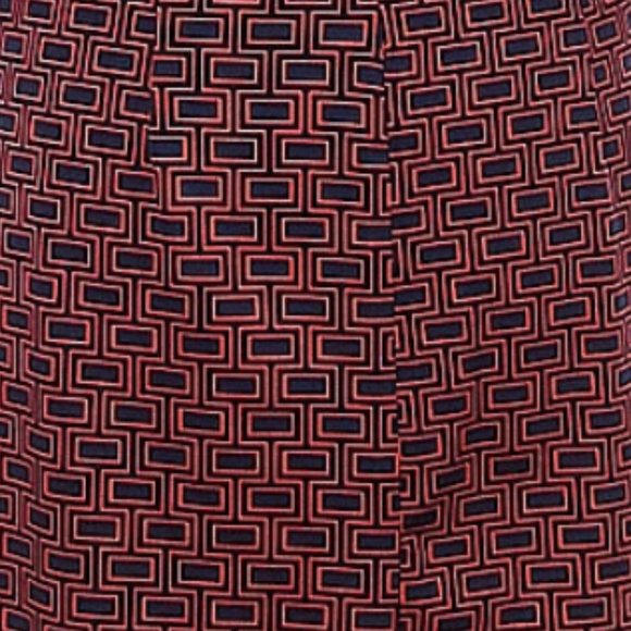 Julie Brown Casual Dress Red and Black Size L - Picture 3 of 3